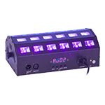 PROIECTOR LED 2 IN 1 ALBE SI UV 24 X 3W CU DMX