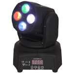 MINI MOVING HEAD RGBW LED 4X10W DMX