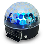 EFECT ASTRO LED RGBA 4X3W CU ACUMULATOR