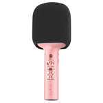 MICROFON KARAOKE CU DIFUZOR INCORPORAT - ROZ