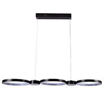 CANDELABRU LED 38W 4000K 95X100CM - NEGRU