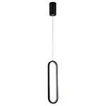 PENDUL TAVAN 9W 4000K - NEGRU
