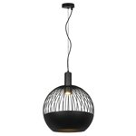 CORP ILUMINAT CU SOCLU E27/GU10 400X290MM - NEGRU MAT