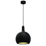 CORP ILUMINAT CU SOCLU E27 280X218MM - NEGRU