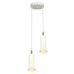 CORP ILUMINAT LED 2X5W 3000K 2000X1770MM - ALB