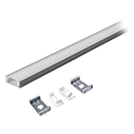 PROFIL ALUMINIU PENTRU BANDA LED 2M 23.5MM X 10MM ALB