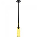 PENDUL TAVAN MODEL STICLA VIN CULOARE GALBEN