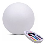 LAMPA LED RGB 3W MODEL SFERA IP65 40CM X 39CM