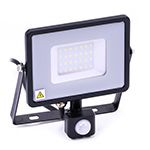 REFLECTOR LED SMD 30W 6400K IP44 CU SENZOR MISCARE - NEGRU/GRI