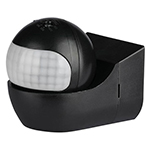 SENZOR MISCARE UNGHI REGLABIL - NEGRU