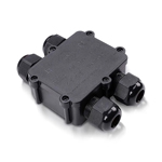 CONECTOR TERMINAL 4PINI 8-12MM IP68 - NEGRU