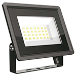 REFLECTOR LED SMD 20W 4000K IP65 - NEGRU