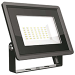 REFLECTOR LED SMD 30W 4000K IP65 - NEGRU