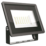 REFLECTOR LED SMD 30W 6500K IP65 - NEGRU