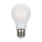 BEC LED A60 E27 5W CU FILAMENT 2700K ALB CALD STICLA MATA