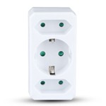 ADAPTOR 3 PRIZE 2X2.5A SI 1X16A MAX 3680W