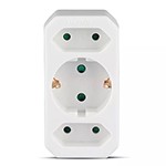 ADAPTOR 3 PRIZE 1X16A 2x2.5A MAX 3500W