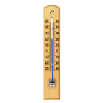 TERMOMETRU DE INTERIOR / EXTERIOR LEMN 20CM