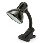 LAMPA CU PRINDERE TIP CLAMA CU SOCLU E27 - NEGRU
