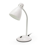 LAMPA BIROU CU SOCLU E27 - ALB