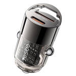 INCARCATOR AUTO PD30W USB-A SI USB-C